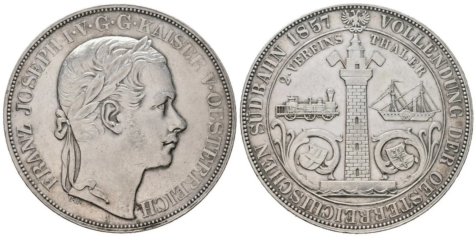 Rakouská a spolková měna, 1857 - 1892 — 1