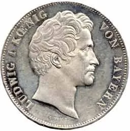 Bavorsko, Ludwig I., 1825 - 1848 — 1