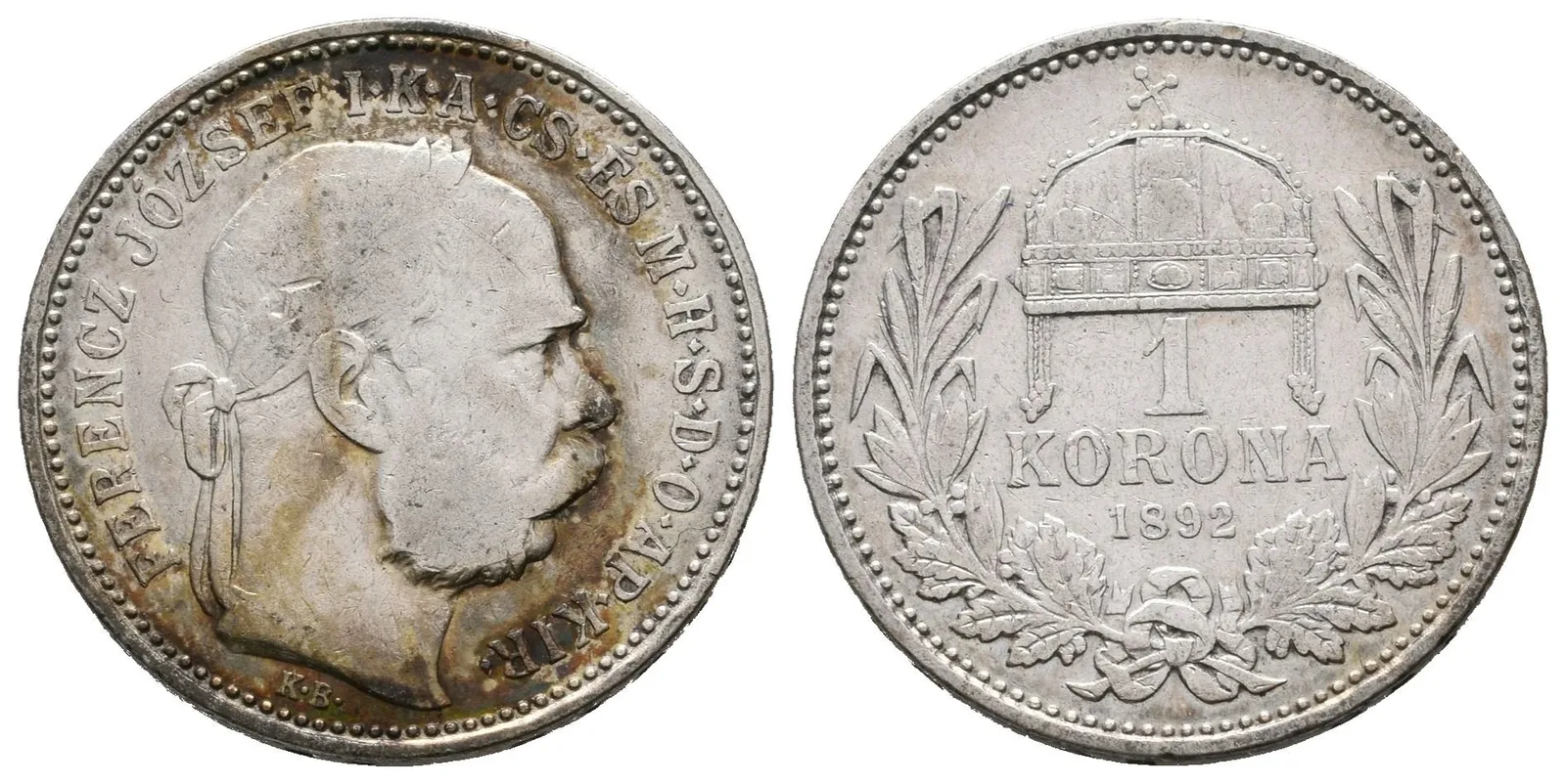 1 Koruna 1892