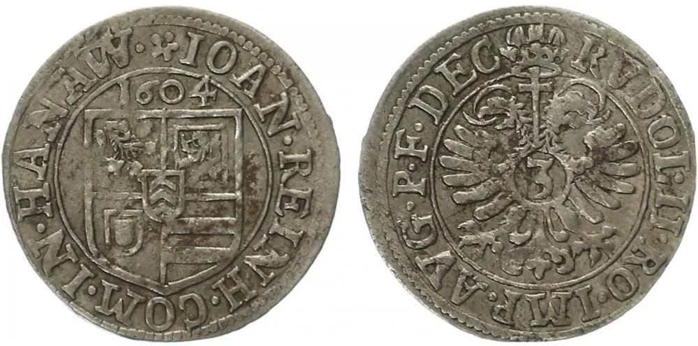 Hanau - Lichtenberg, Johann Reinhard, 1599 - 1625 — 1