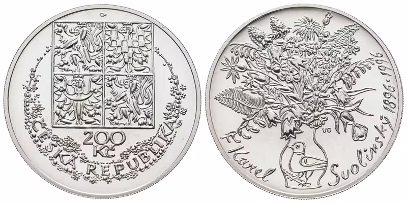 200 Kč 1996 - Karel Svolinský