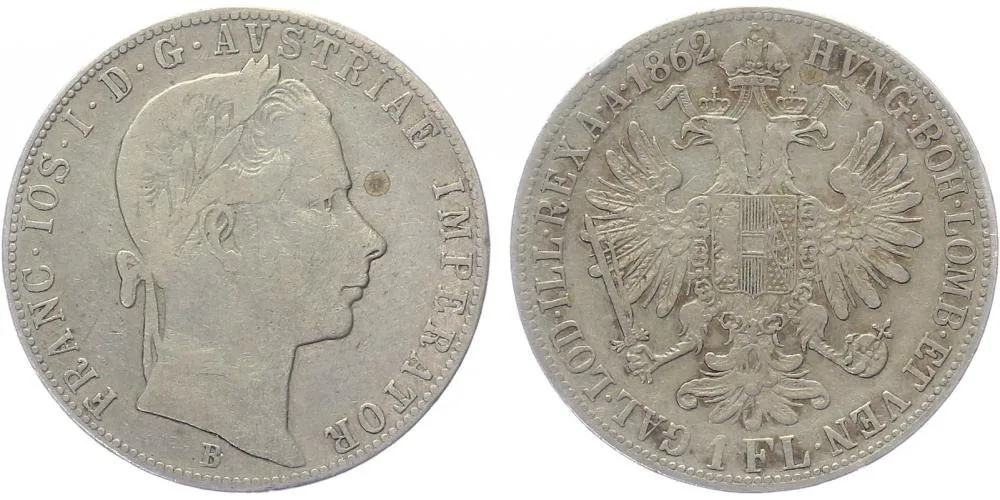 Rakouská a spolková měna, 1857 - 1892 — 1