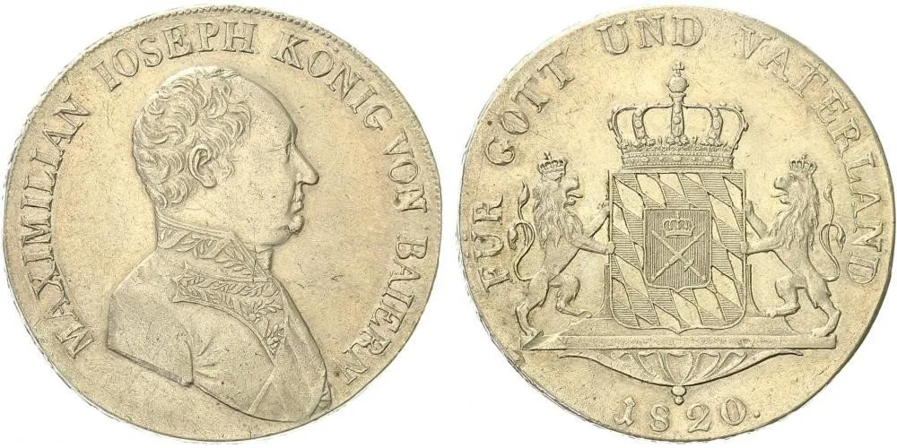 Bavorsko, Maximilian IV./I. Josef, 1799 - 1825 — 1