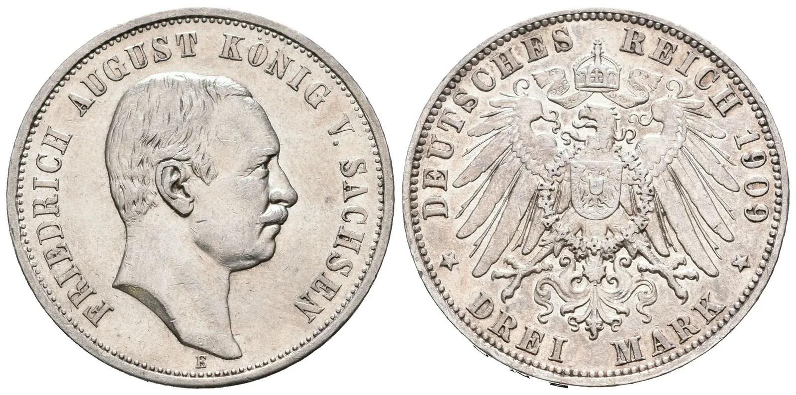 Sasko, 3 Marka 1909 E