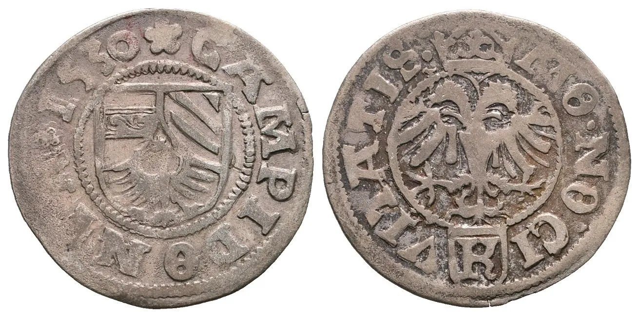 Kempten, 1/2 Batzen 1550