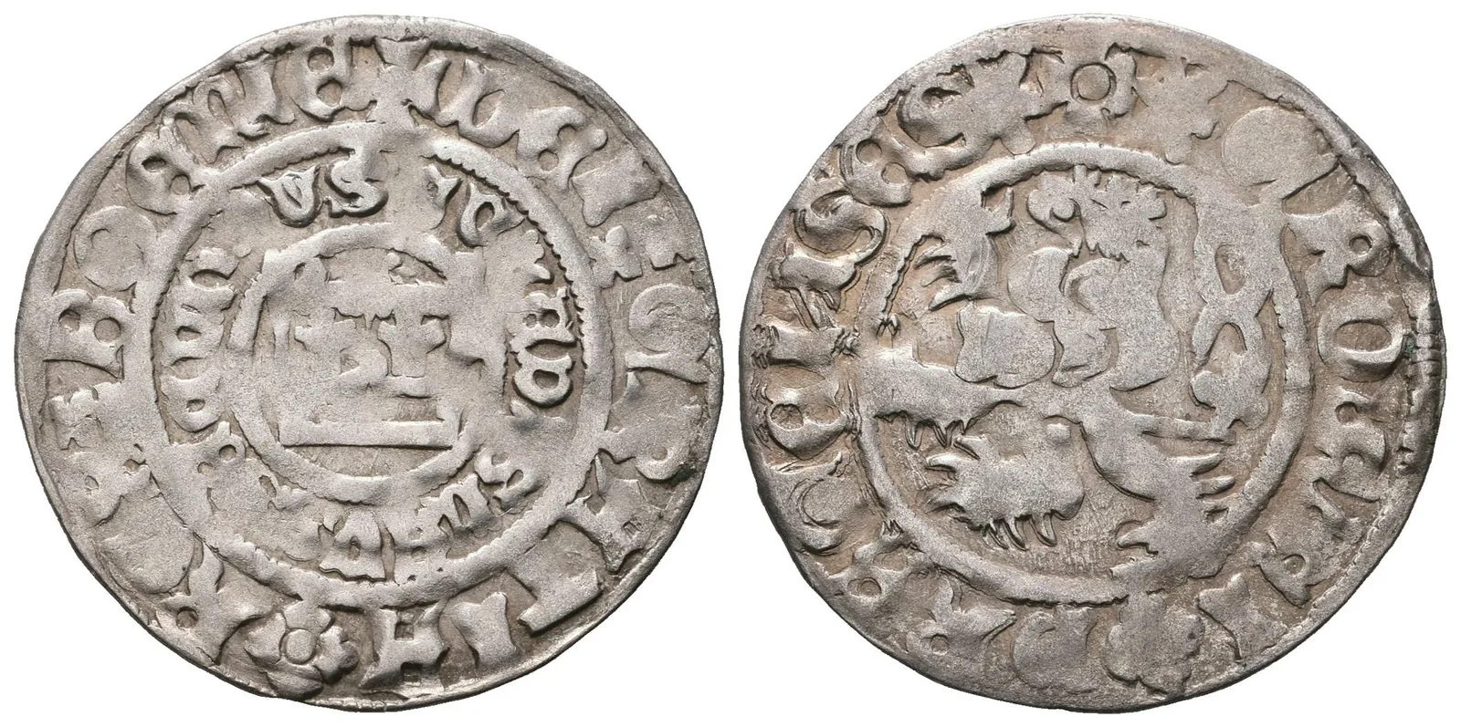 Vladislav II. Jagellonský, Pražský groš, Hásková typ II.