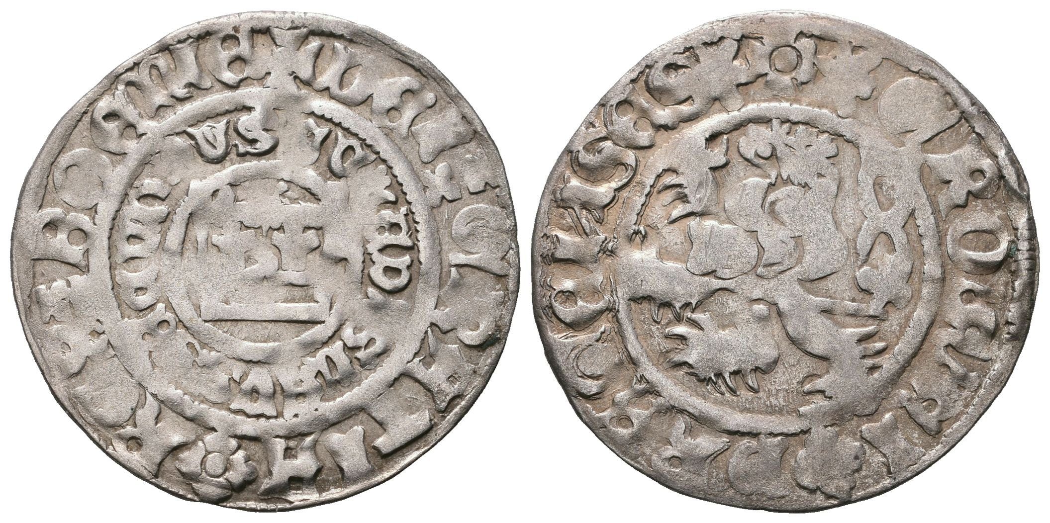 Vladislav II. Jagellonský, Pražský groš, Hásková typ II.