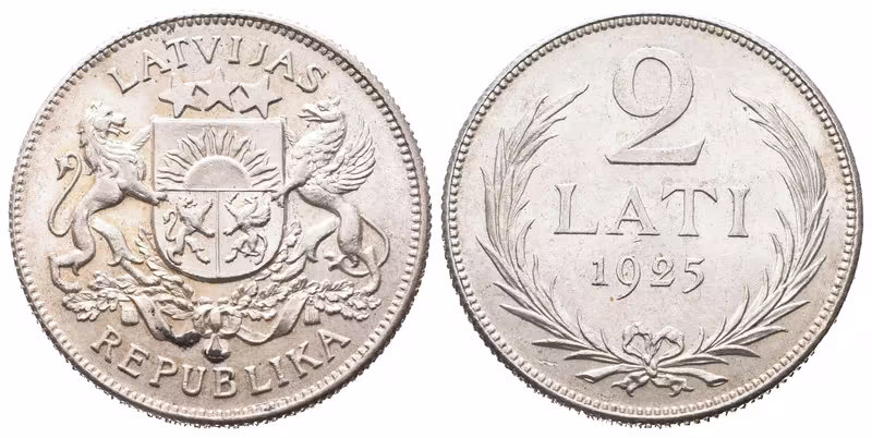 Lotyšsko, 2 Lati 1925