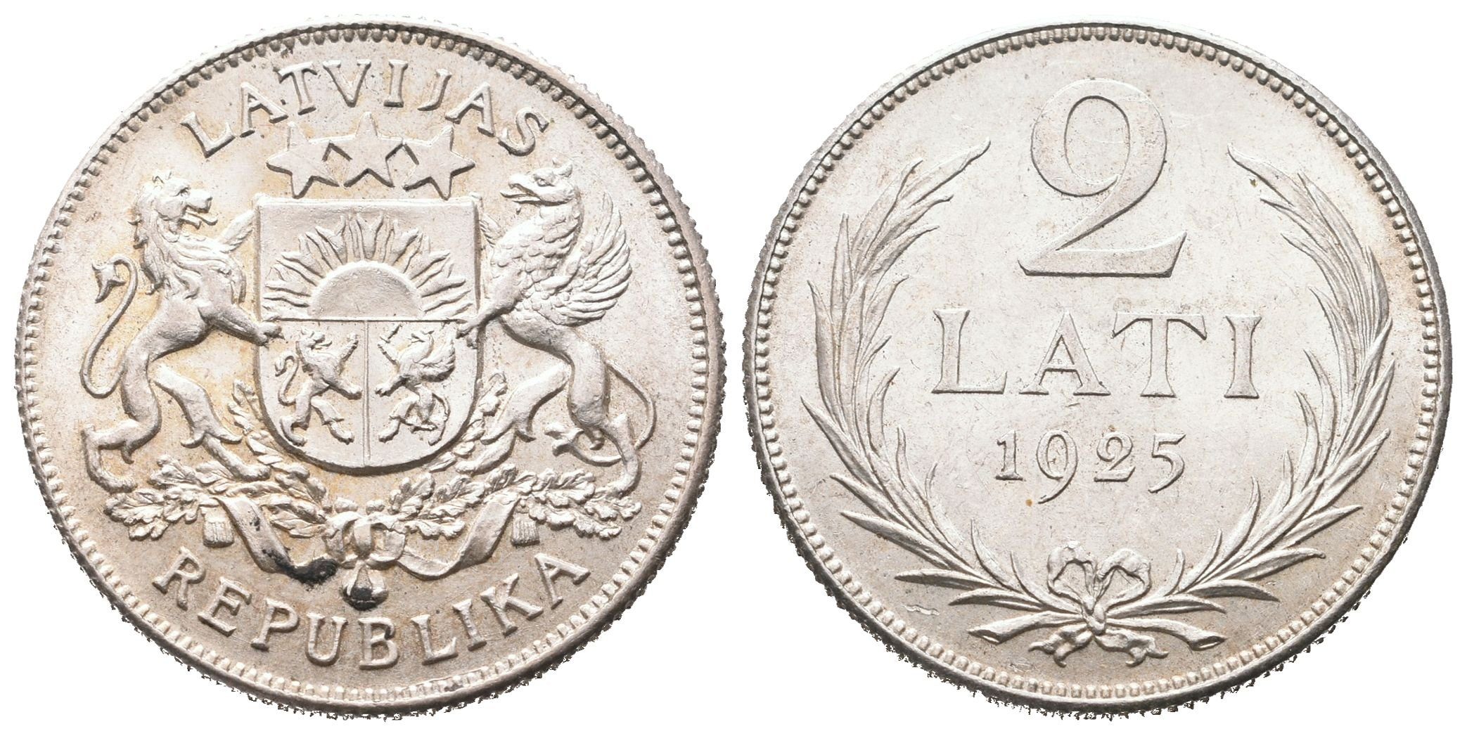 Lotyšsko, 2 Lati 1925