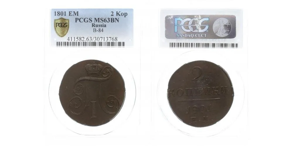 Rusko, Pavel I., 1796 - 1801 — 1