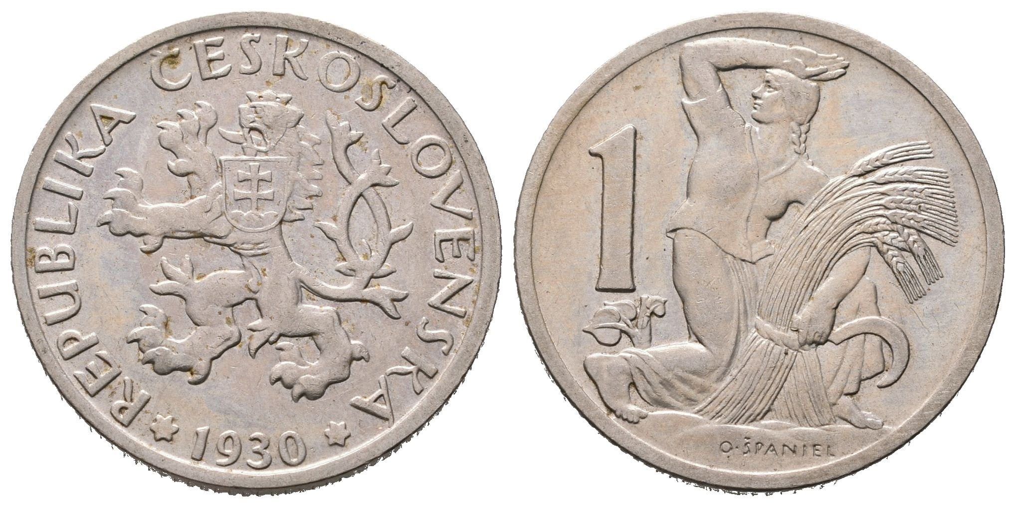 1 Koruna 1930