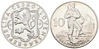 10 Kčs 1954 - 10. výročí SNP