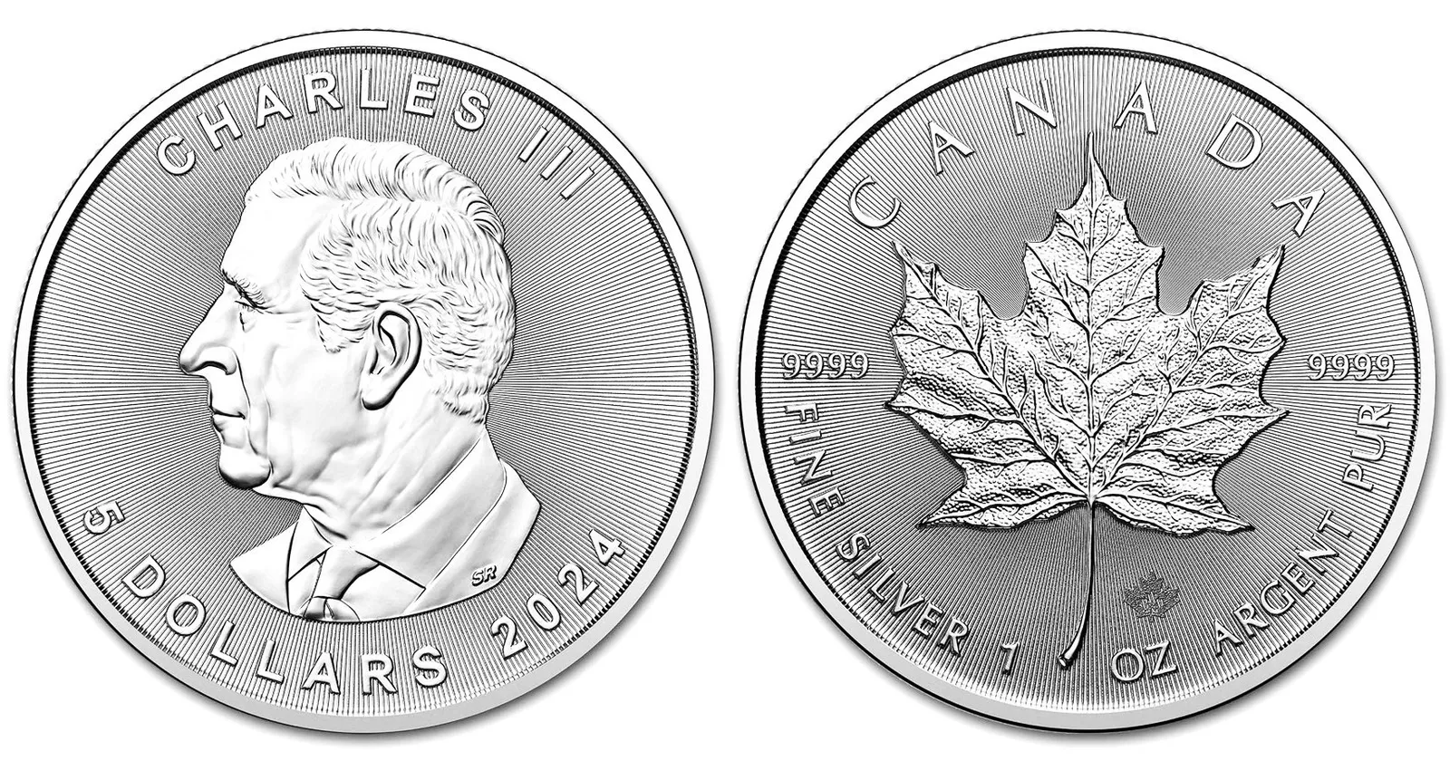 Kanada, 5 Dollars 2024 - Maple Leaf