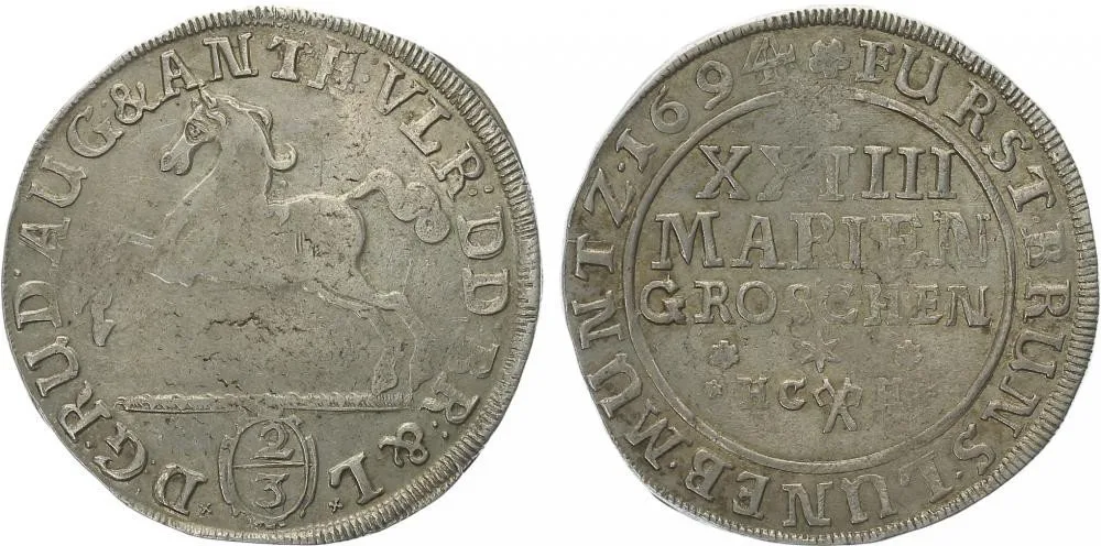 Braunschweig - Wolfenbüttel, Rudolf August a Anton Ulrich, 1685 - 1704 — 1