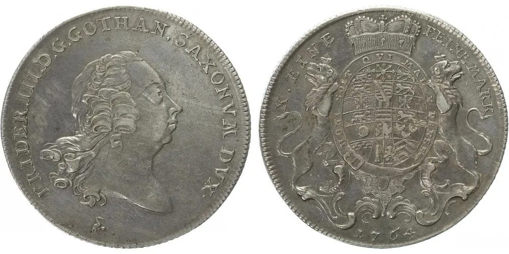 Sasko - Gotha - Altenburg, Friedrich III., 1732 - 1772 — 1