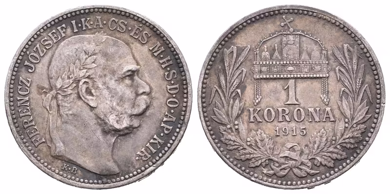 1 Koruna 1915 KB