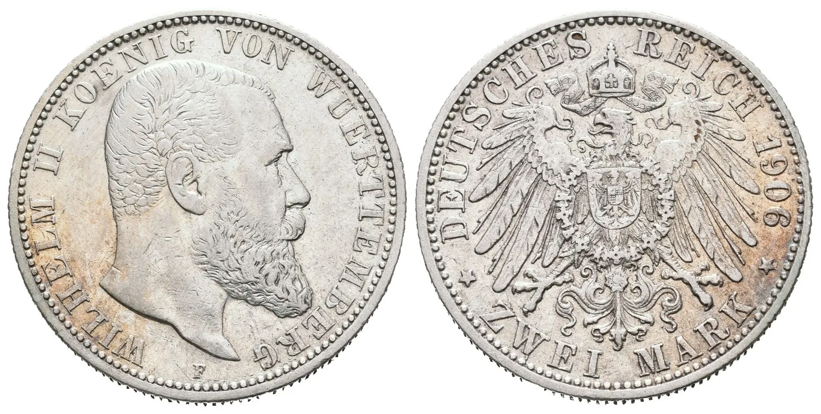 Württembersko, 2 Marka 1906
