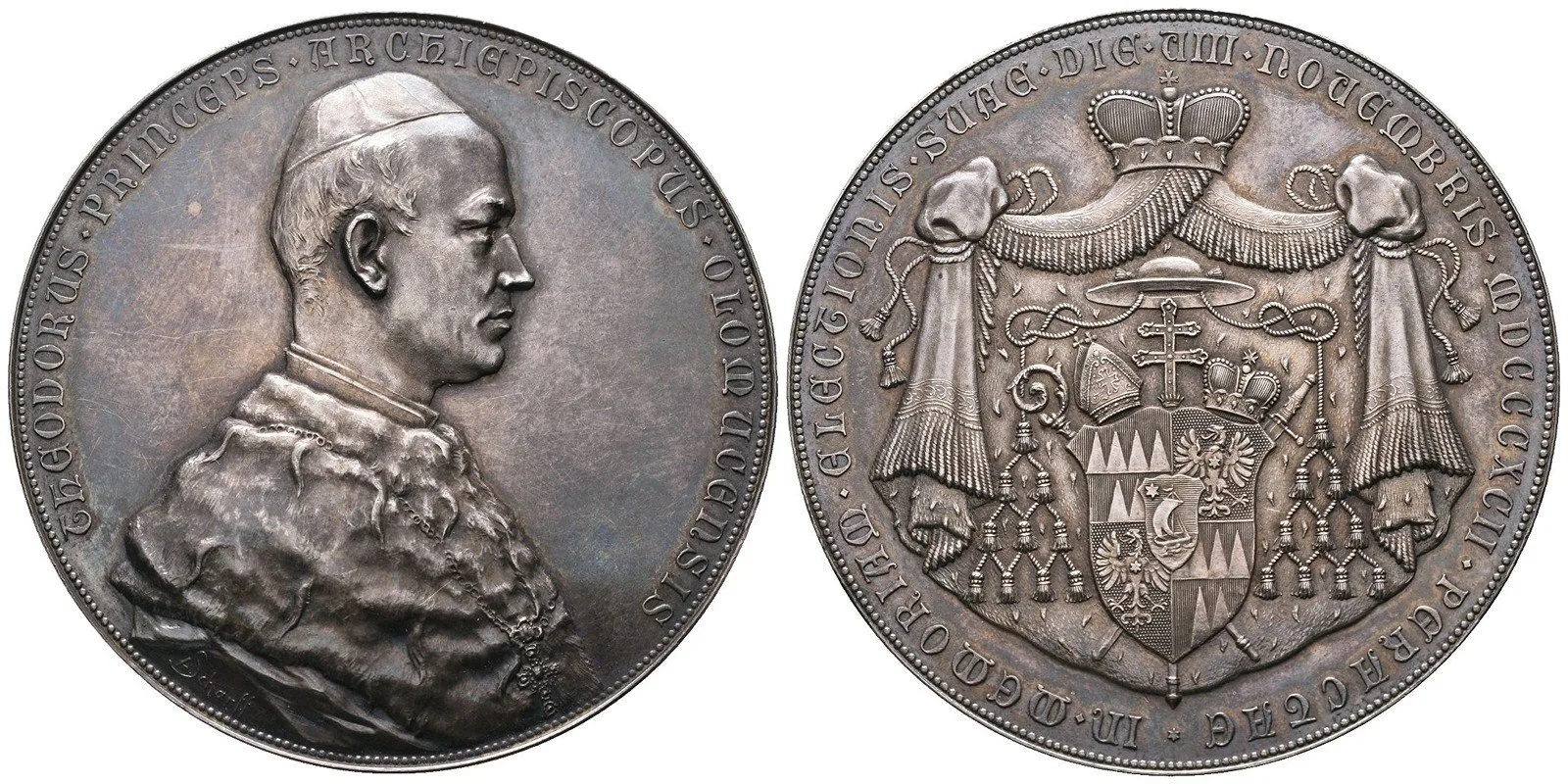 Olomouc - arcibiskupství, Theodor Kohn, 1892 - 1904 — 1
