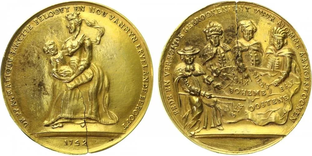 Marie Terezie, 1740 - 1780 — 1