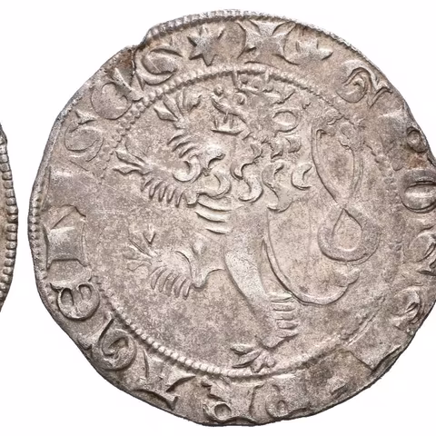Pražský groš, Sm.2 (3,73 g), všechna písmena A s příčkou,