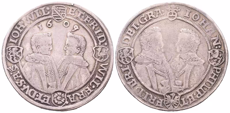 Sasko - Altenburg, Tolar 1609 WA