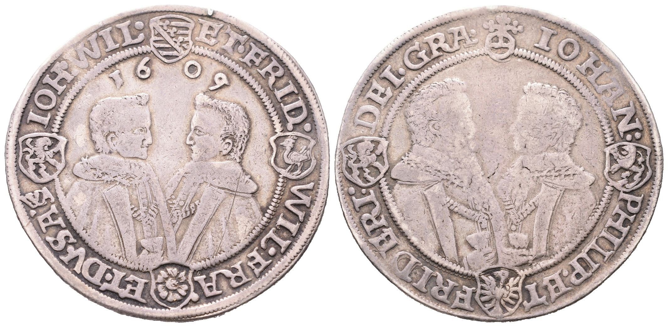 Sasko - Altenburg, Tolar 1609 WA