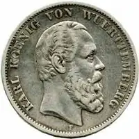 Württemberg, Karl, 1864 - 1891 — 1