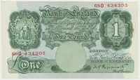 Velká Británie, 1 Pound (1934~1939), Peppiatt, P.366c