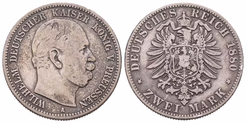 Prusko, 2 Marka 1880 A