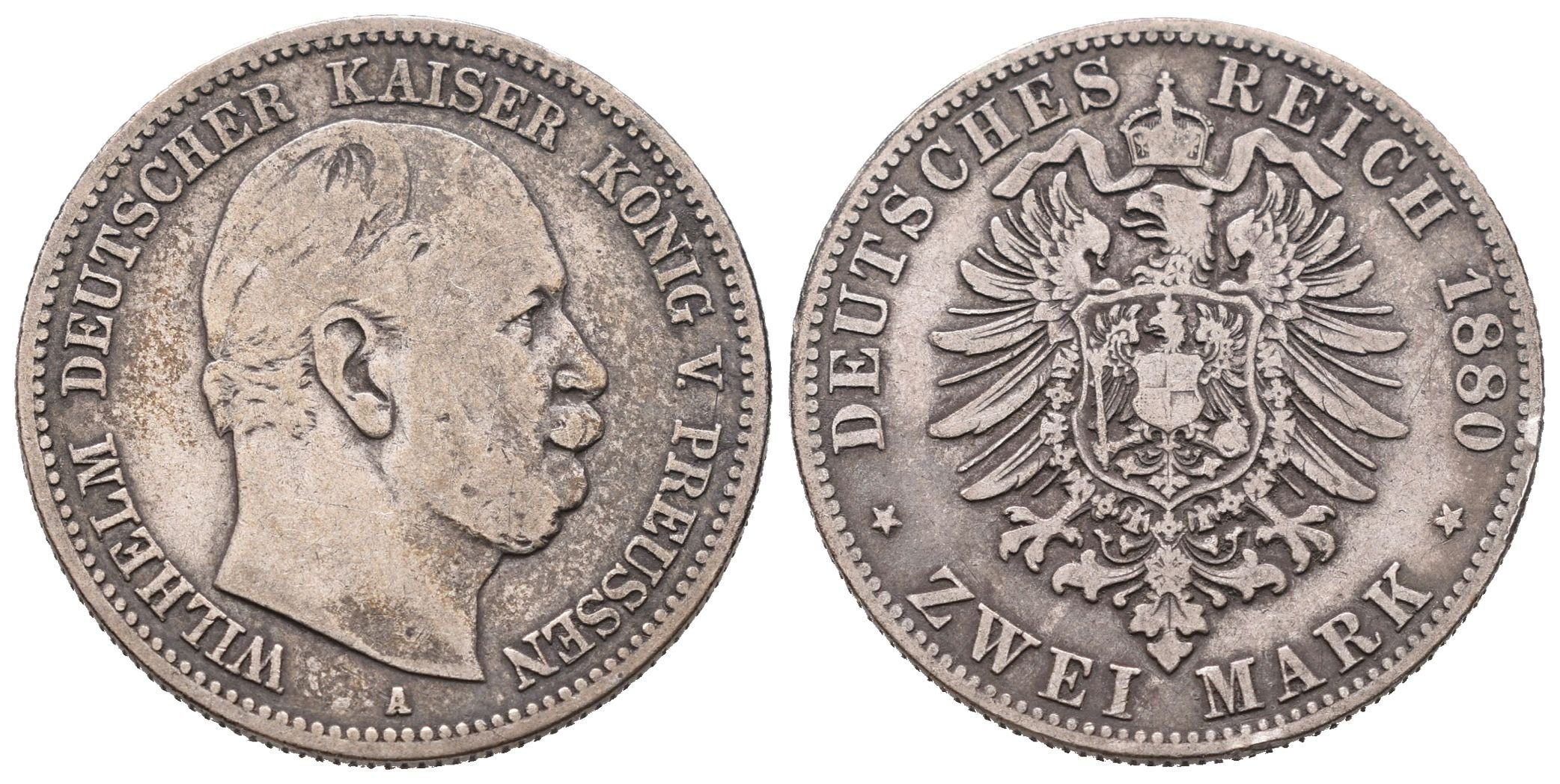Prusko, 2 Marka 1880 A
