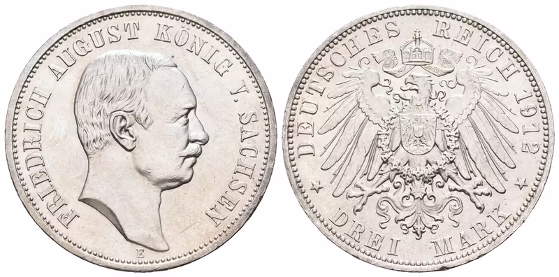 Sasko, 3 Marka 1912 E