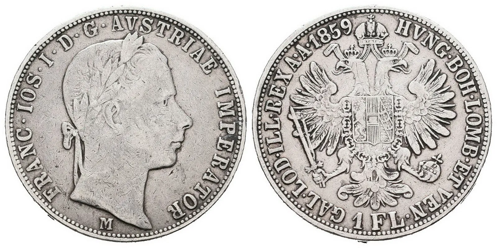 Rakouská a spolková měna, 1857 - 1892 — 1