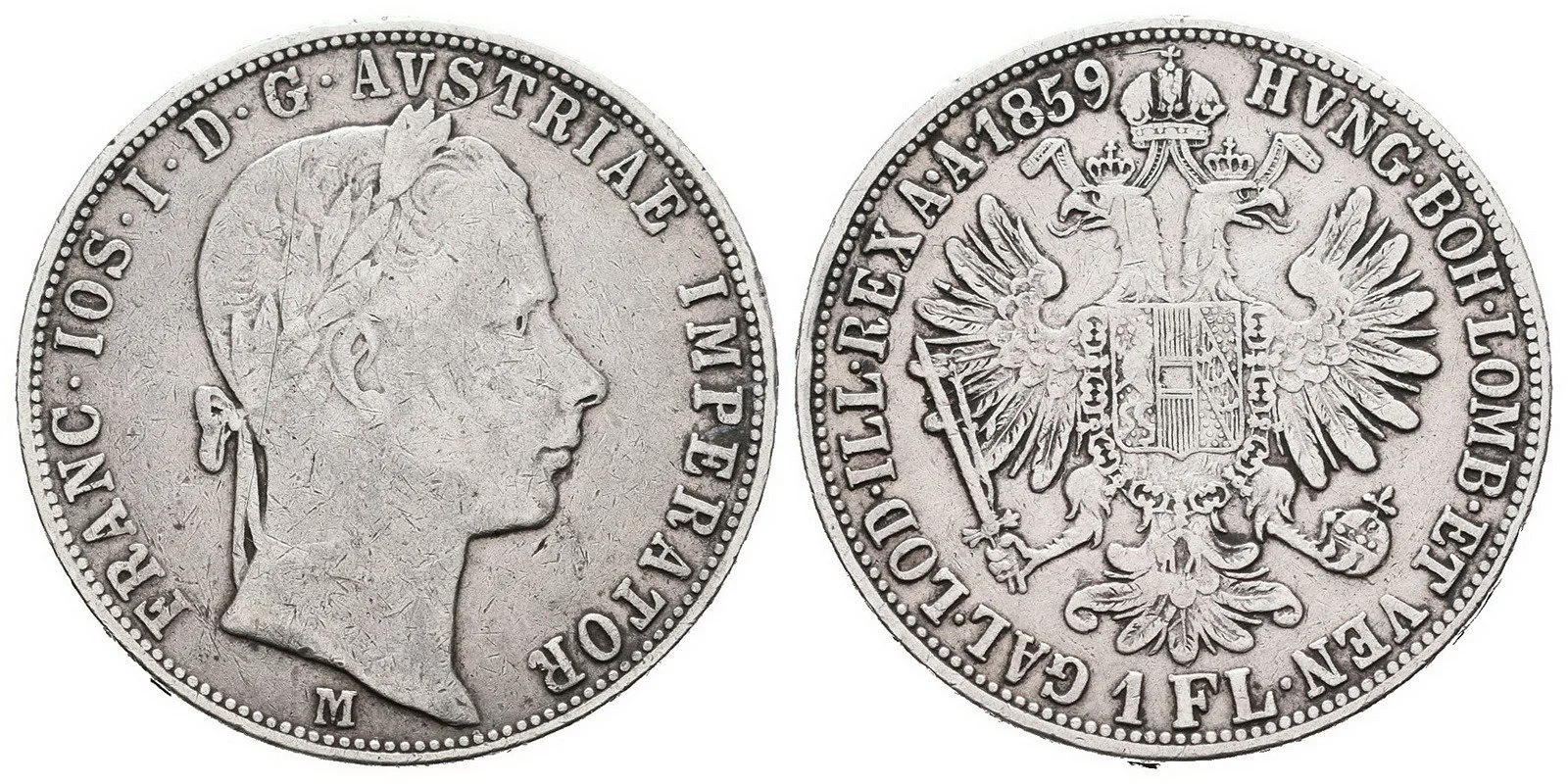 Rakouská a spolková měna, 1857 - 1892 — 1