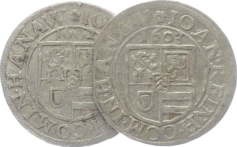 Hanau - Lichtenberg, Johann Reinhard, 1599 - 1625 — 1