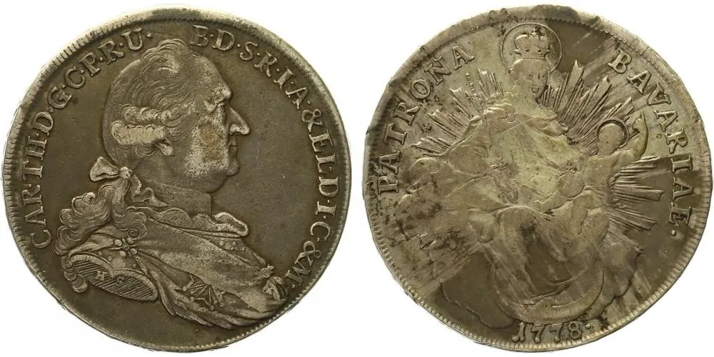 Bavorsko, Karl Theodor, 1777 - 1799 — 1