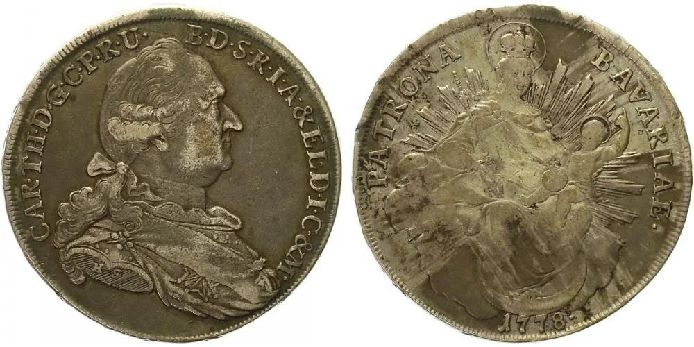 Bavorsko, Karl Theodor, 1777 - 1799 — 1