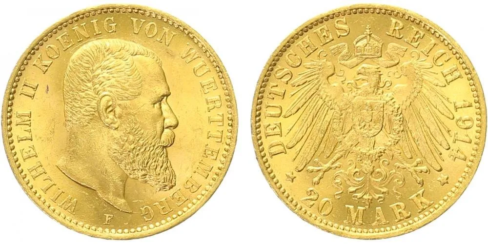 Württemberg, Wilhelm II., 1891 - 1918 — 1