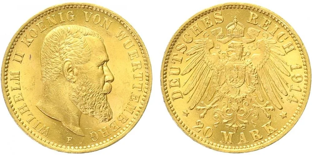 Württemberg, Wilhelm II., 1891 - 1918 — 1