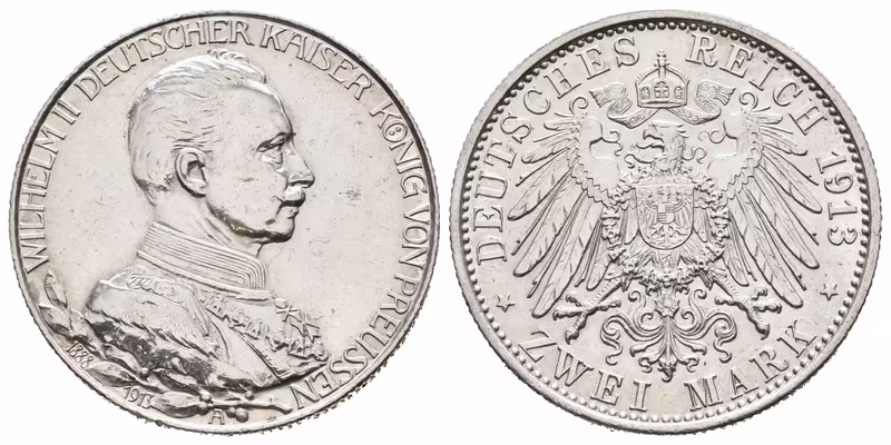 Prusko, 2 Marka 1913