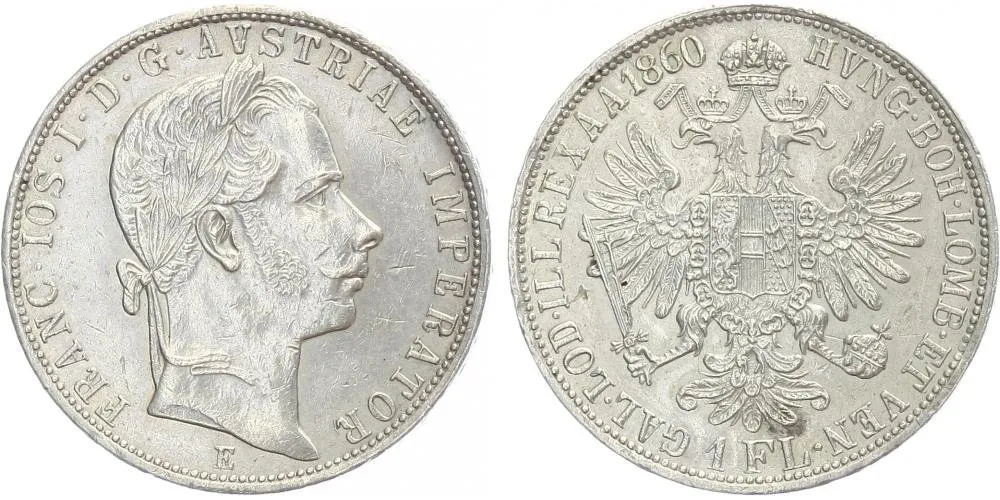 Rakouská a spolková měna, 1857 - 1892 — 1