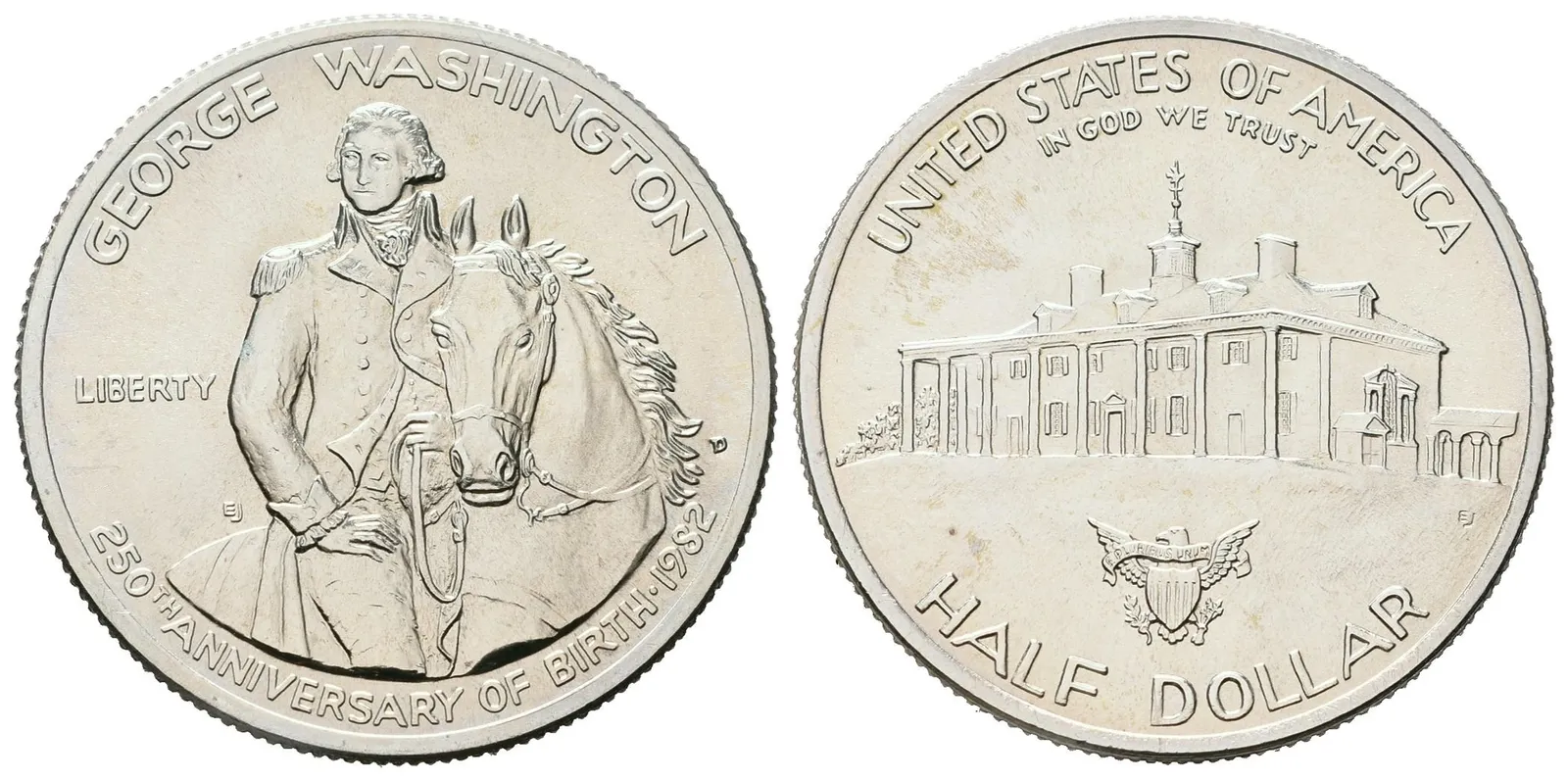 USA, 1/2 Dollar 1982 - George Washington