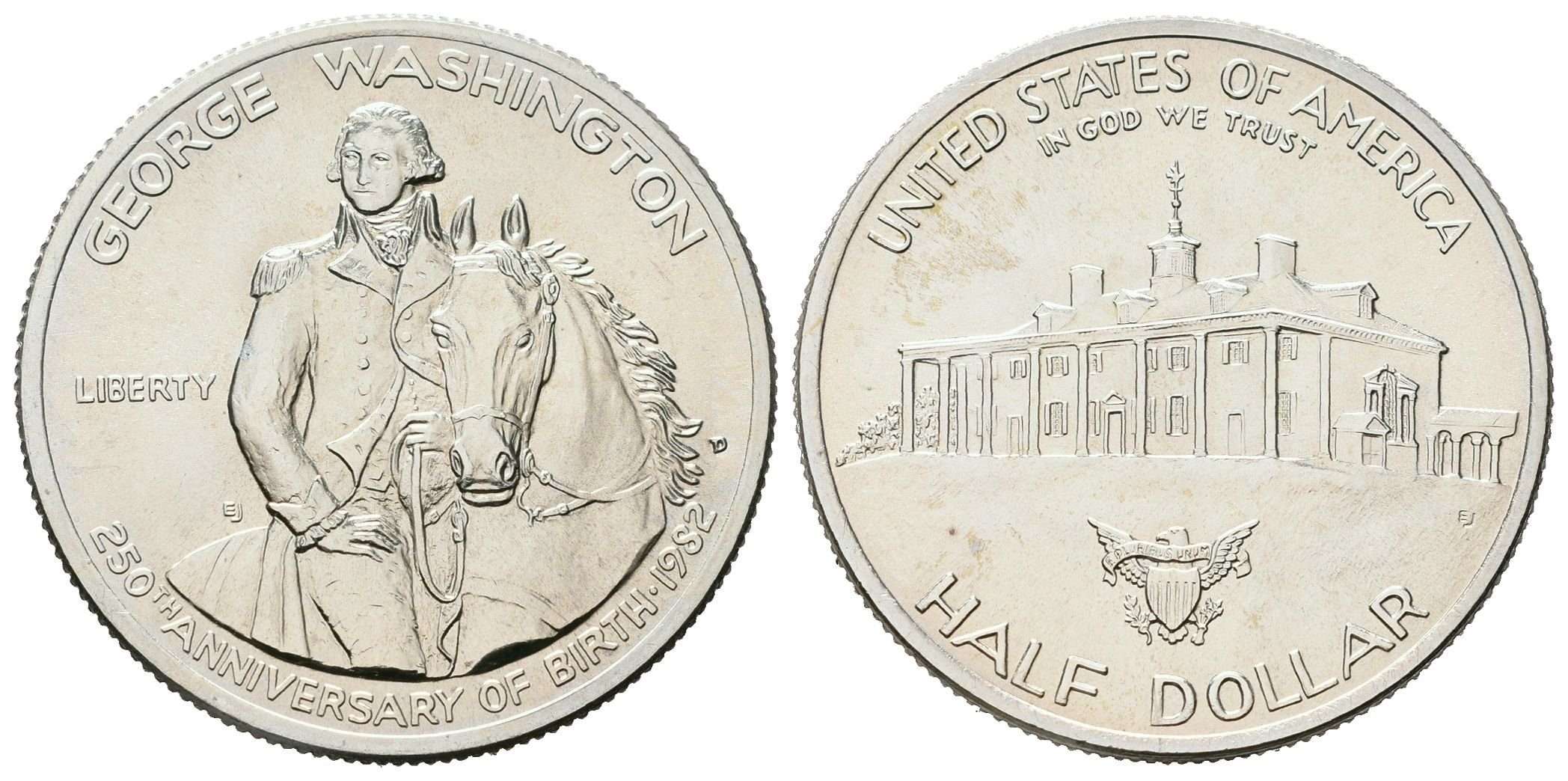 USA, 1/2 Dollar 1982 - George Washington