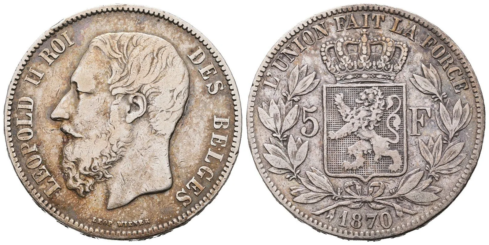 Belgie, Leopold II., 1865 - 1909 — 1