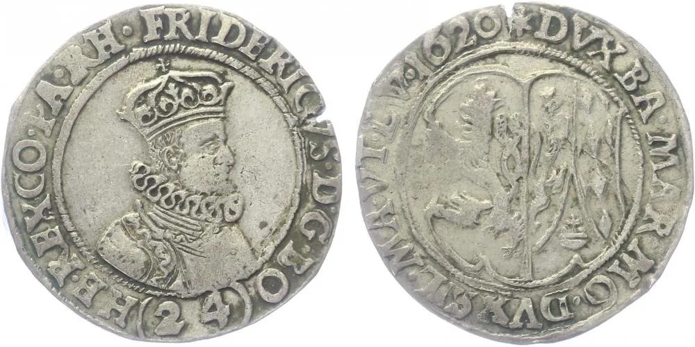 Fridrich Falcký, 1619 - 1620 — 1