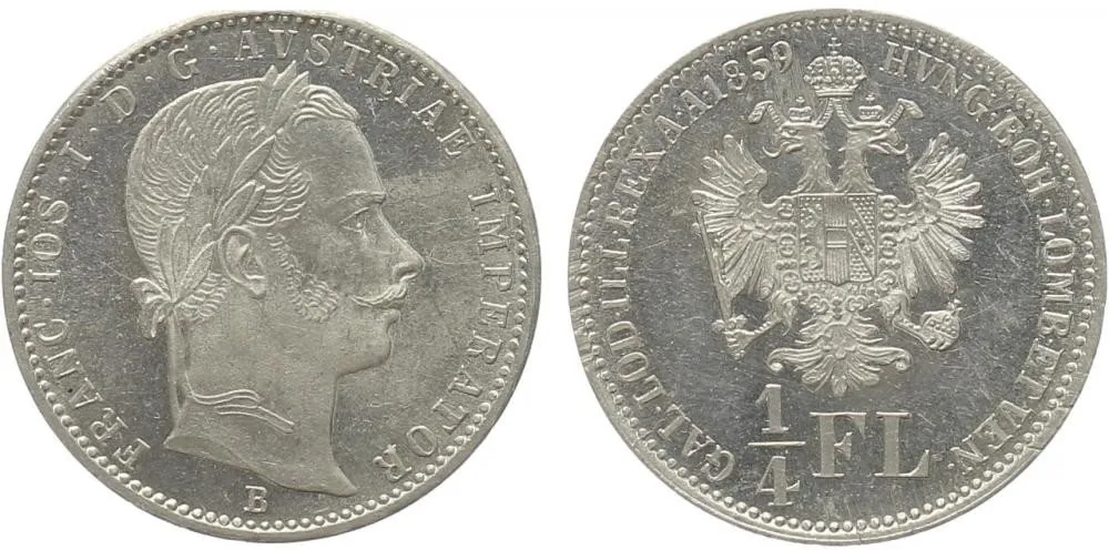 Rakouská a spolková měna, 1857 - 1892 — 1
