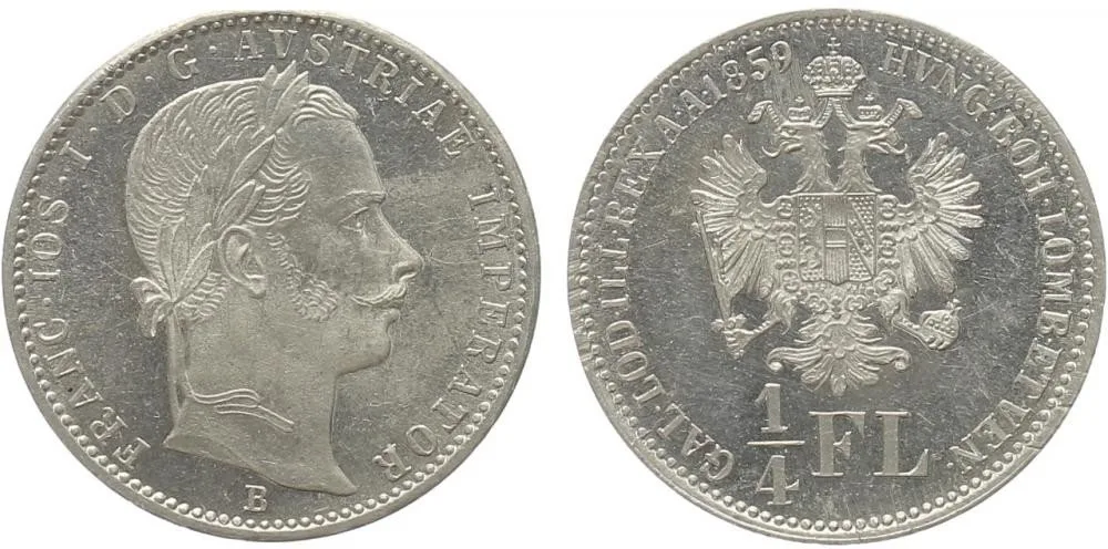 Rakouská a spolková měna, 1857 - 1892 — 1