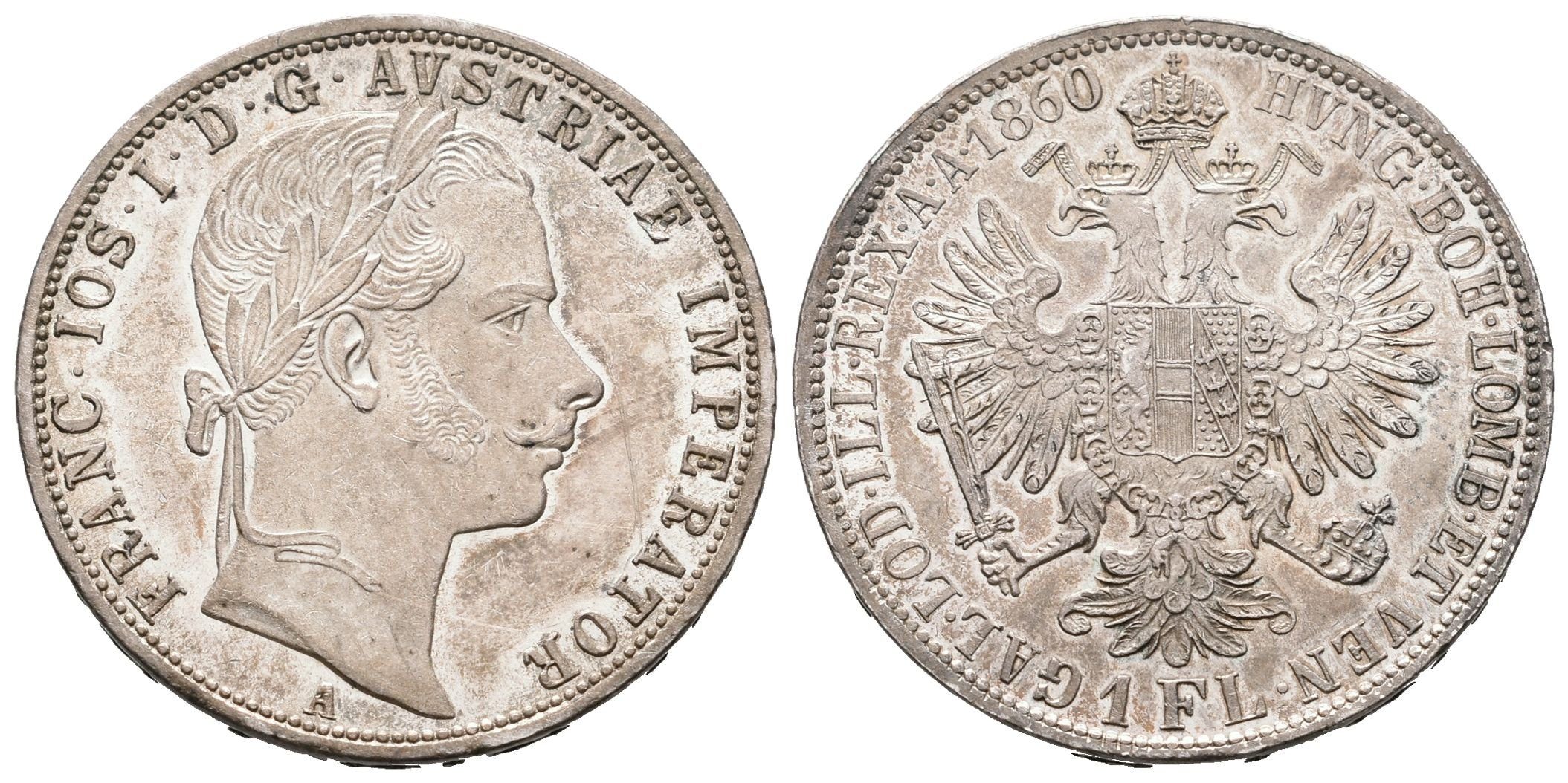 Zlatník 1860 A, varianta s tečkou za REX