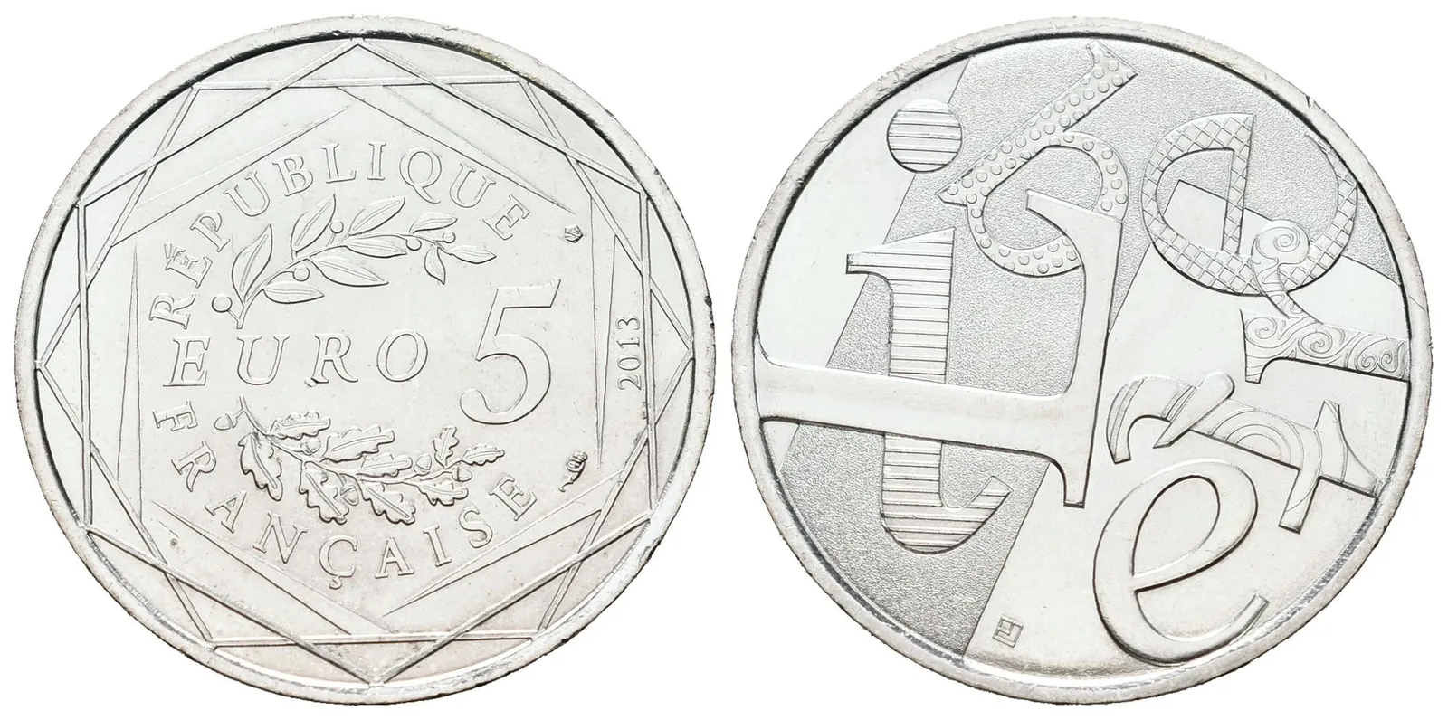Francie, 5 Euro 2013