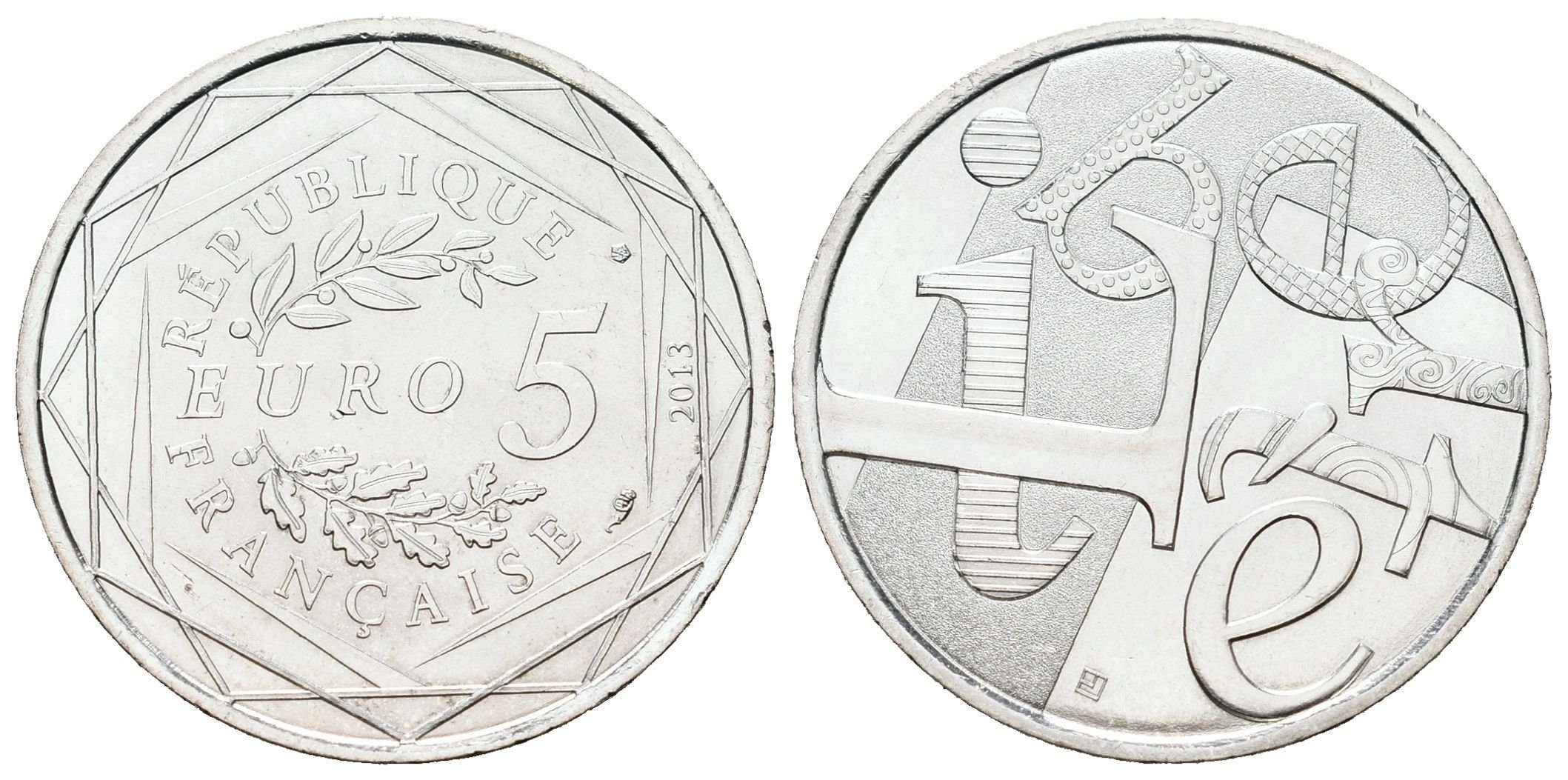 Francie, 5 Euro 2013