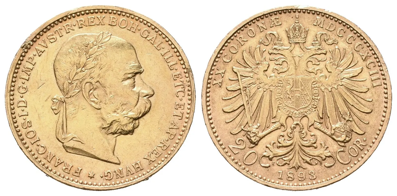20 Koruna 1893